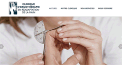 Desktop Screenshot of ergotherapie-main.com