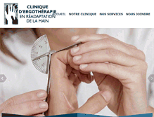 Tablet Screenshot of ergotherapie-main.com